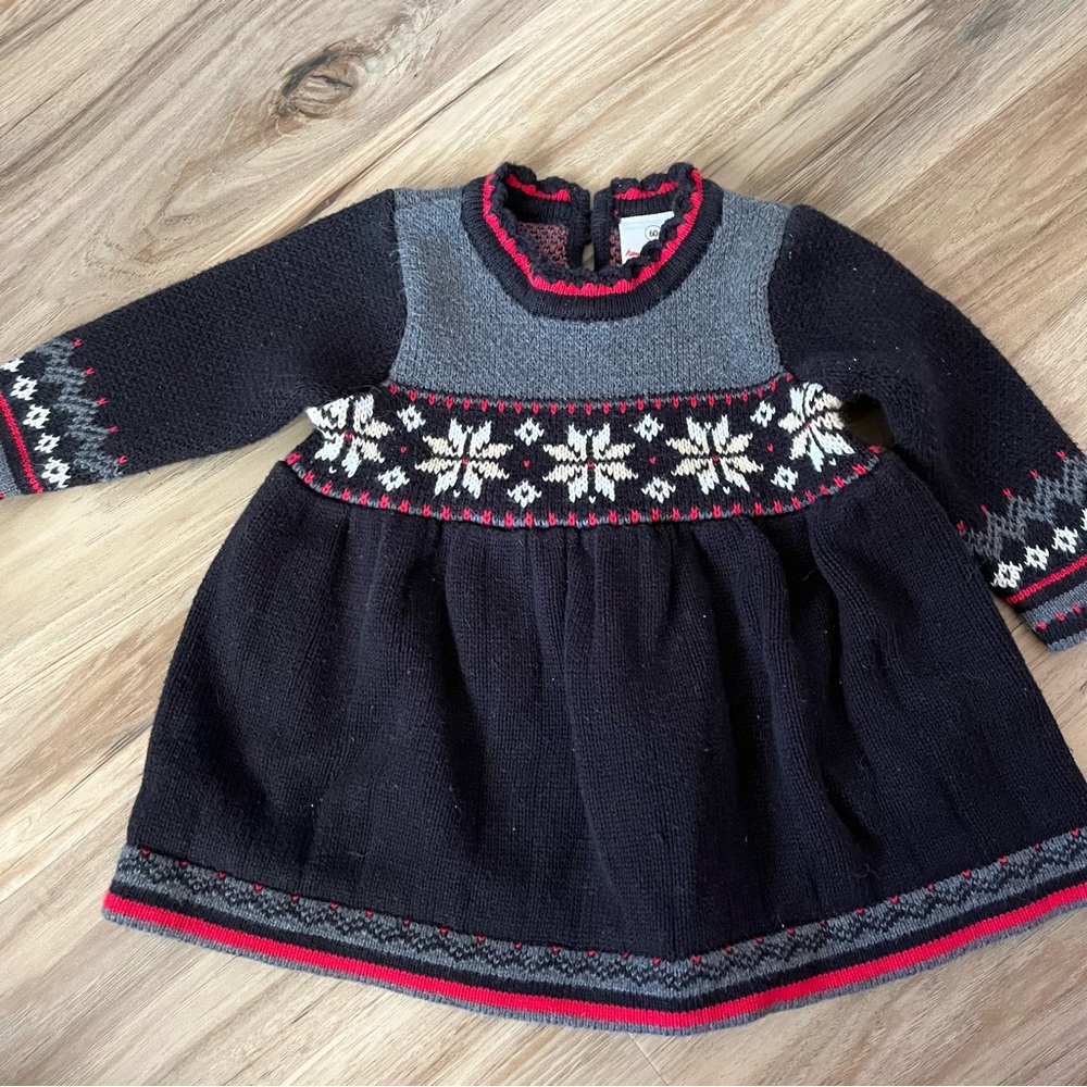 Hanna Andersson Fair Isle Sweater Dress